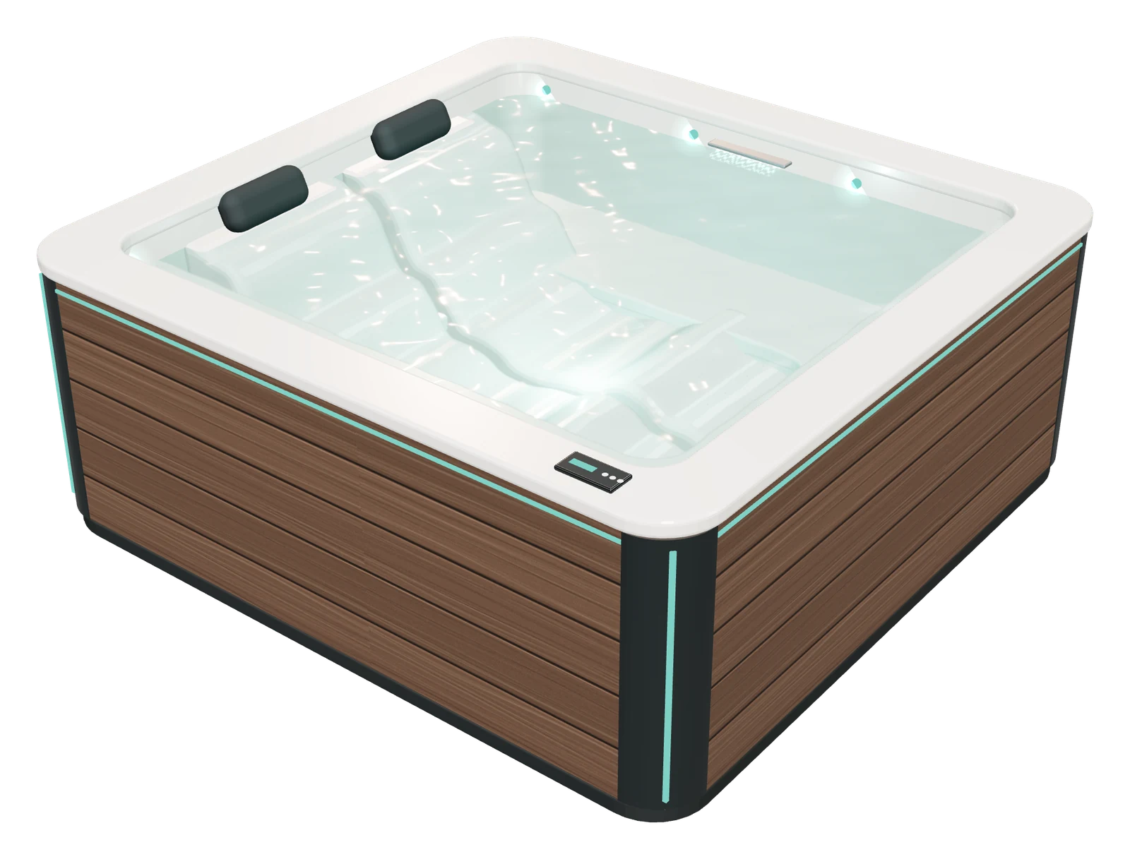 California-R SPA浴缸——3D效果图